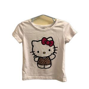 HELLO KITTY 3T WHITE KID'S GIRLS SHIRT TODDLER